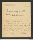 k.k. naturhistorisches Hofmuseum, Intendanzakten 1885-1896 (Hauer), Aktenzahl Z.687/1890, Seite 1